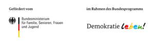 Logo des Rahmenprogramms "Demokratie leben"